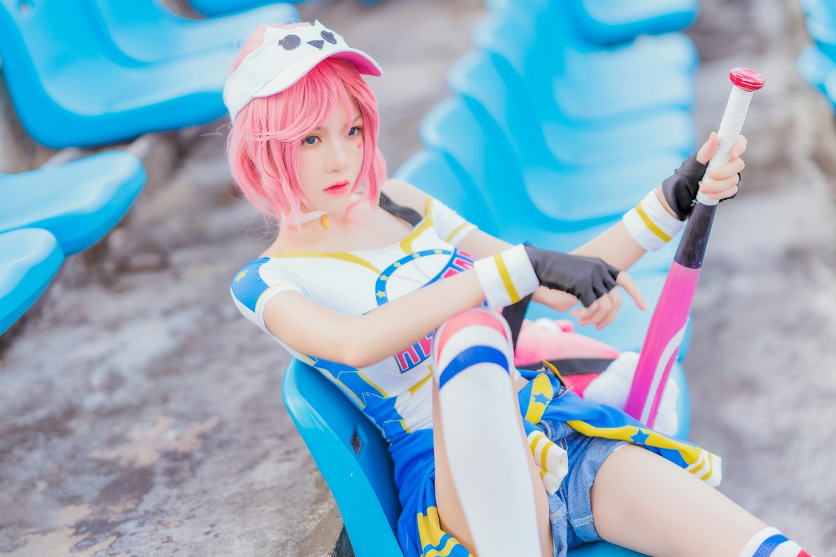 萝莉风COS 桜桃喵 – 木兰星元 – COSPLAY