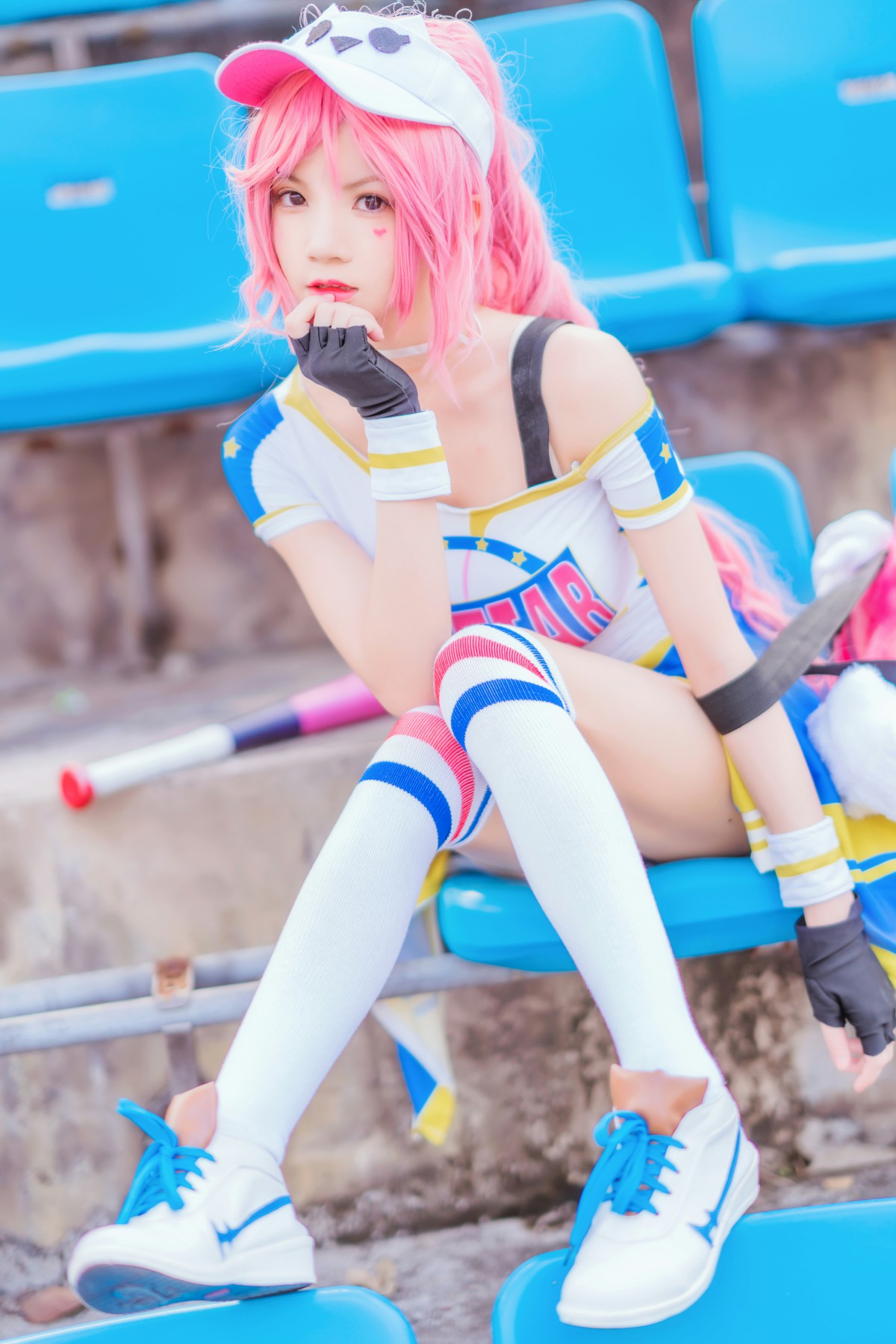 萝莉风COS 桜桃喵 – 木兰星元 – COSPLAY