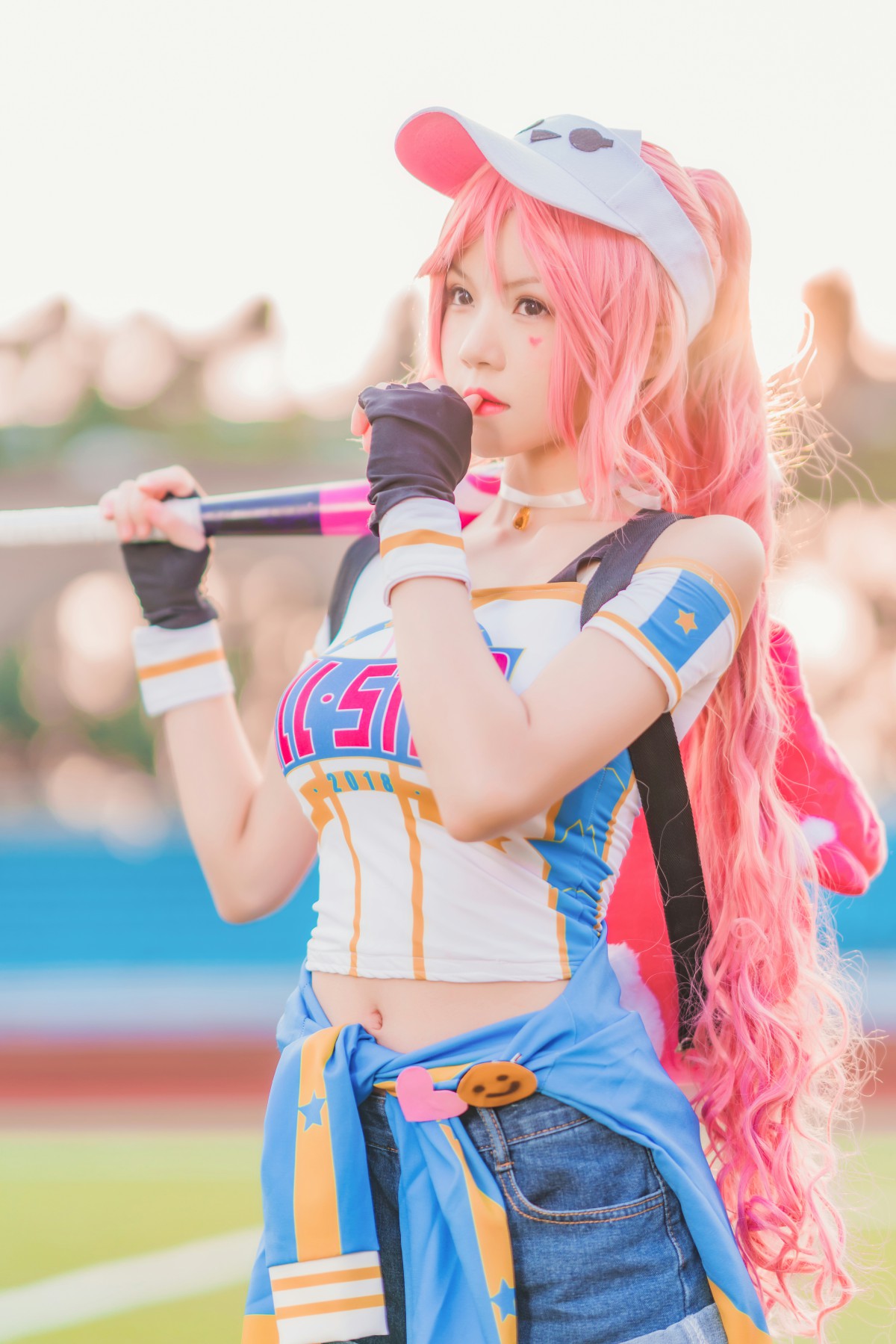 萝莉风COS 桜桃喵 – 木兰星元 – COSPLAY