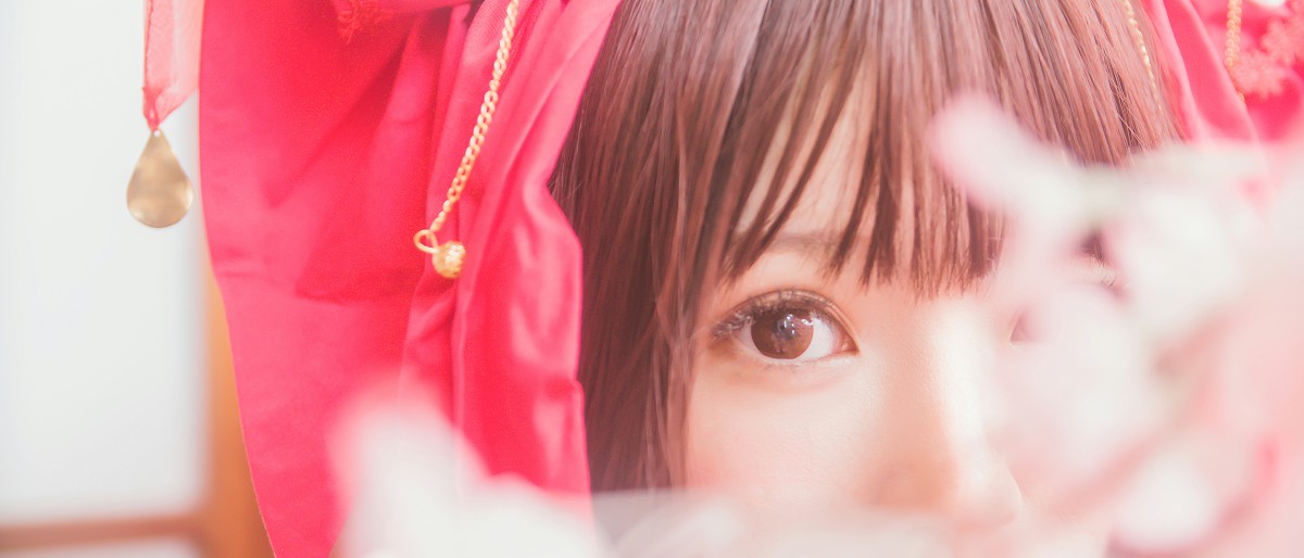 萝莉风COS 桜桃喵 – 灵梦 新年快乐 – COSPLAY