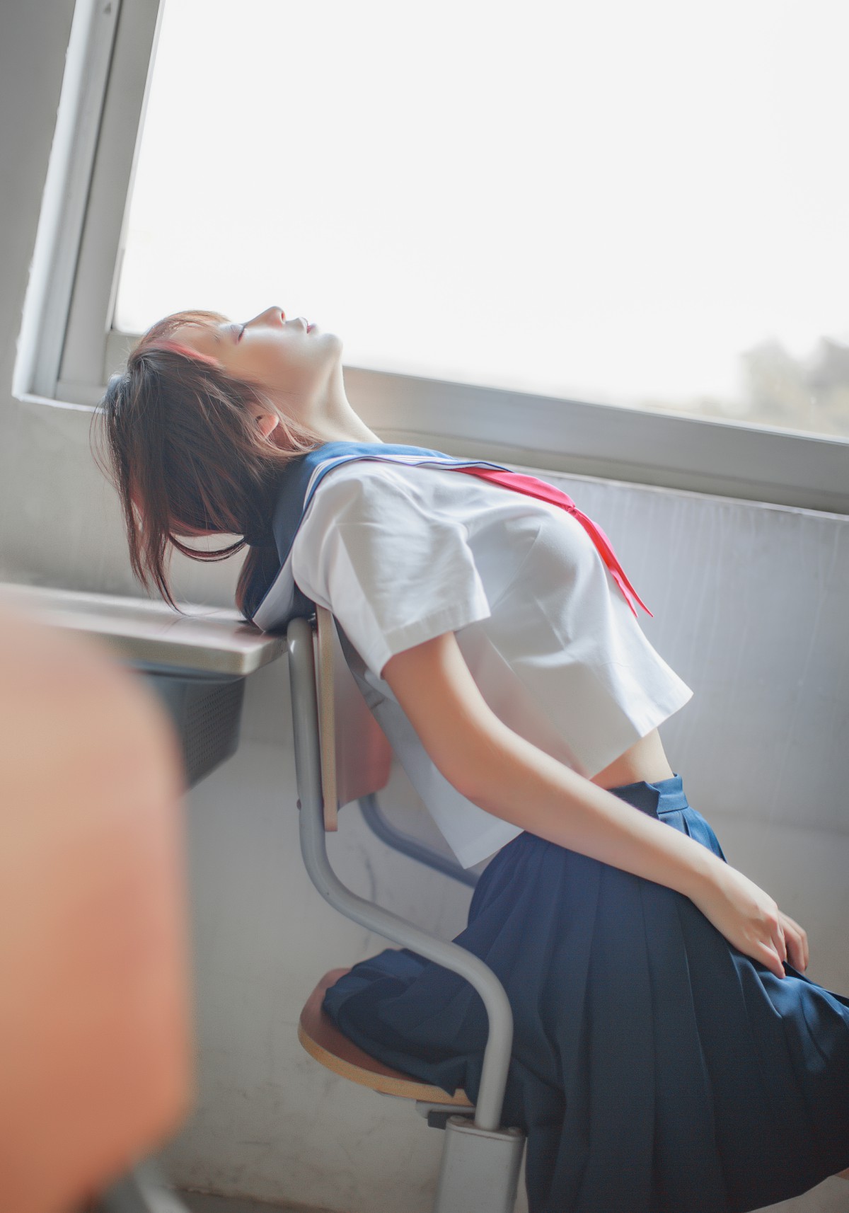 COS美女 疯猫ss – 同桌的水手服 – COSPLAY