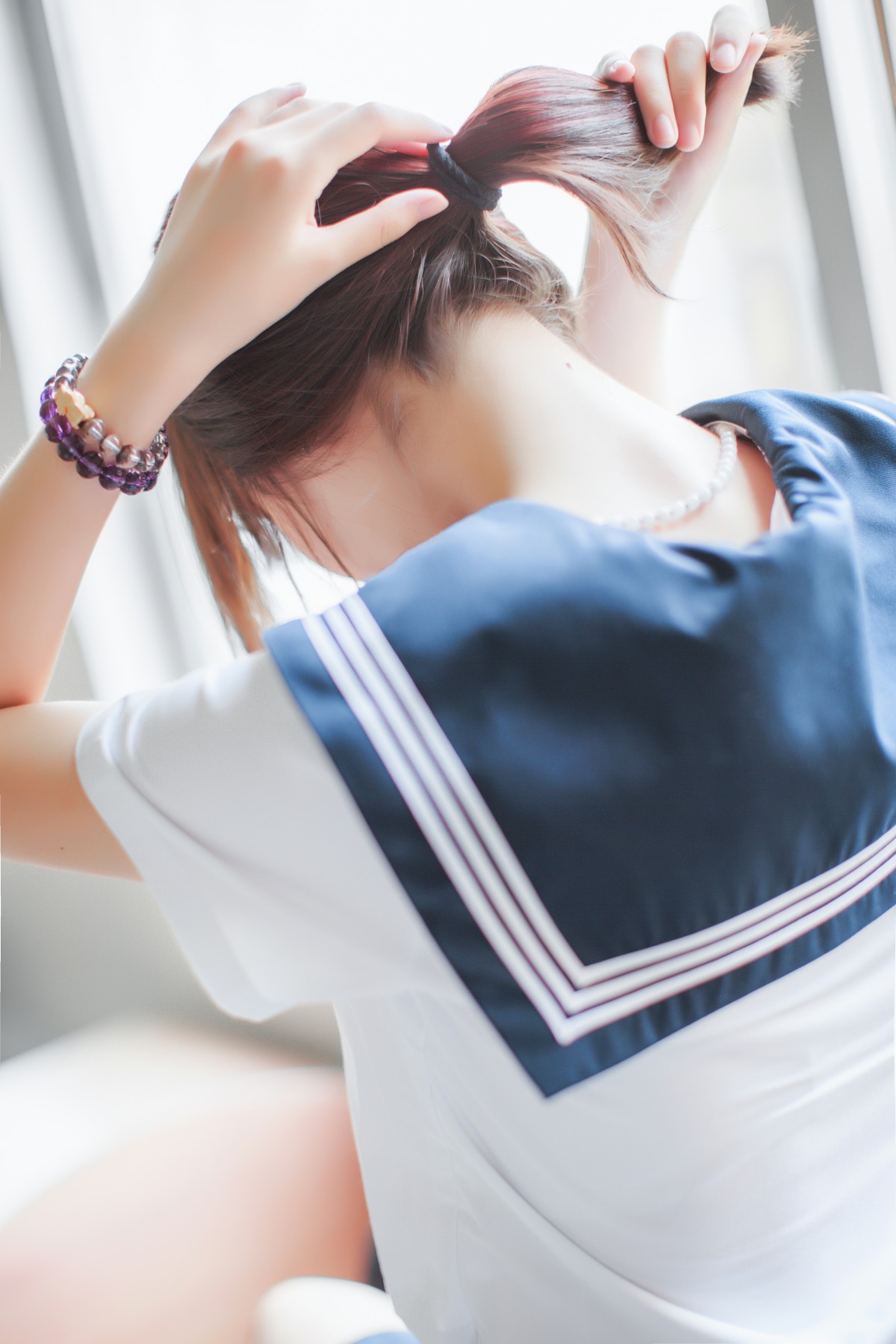 COS美女 疯猫ss – 同桌的水手服 – COSPLAY