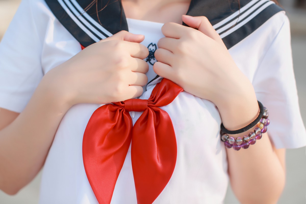 COS美女 疯猫ss – 同桌的水手服 – COSPLAY