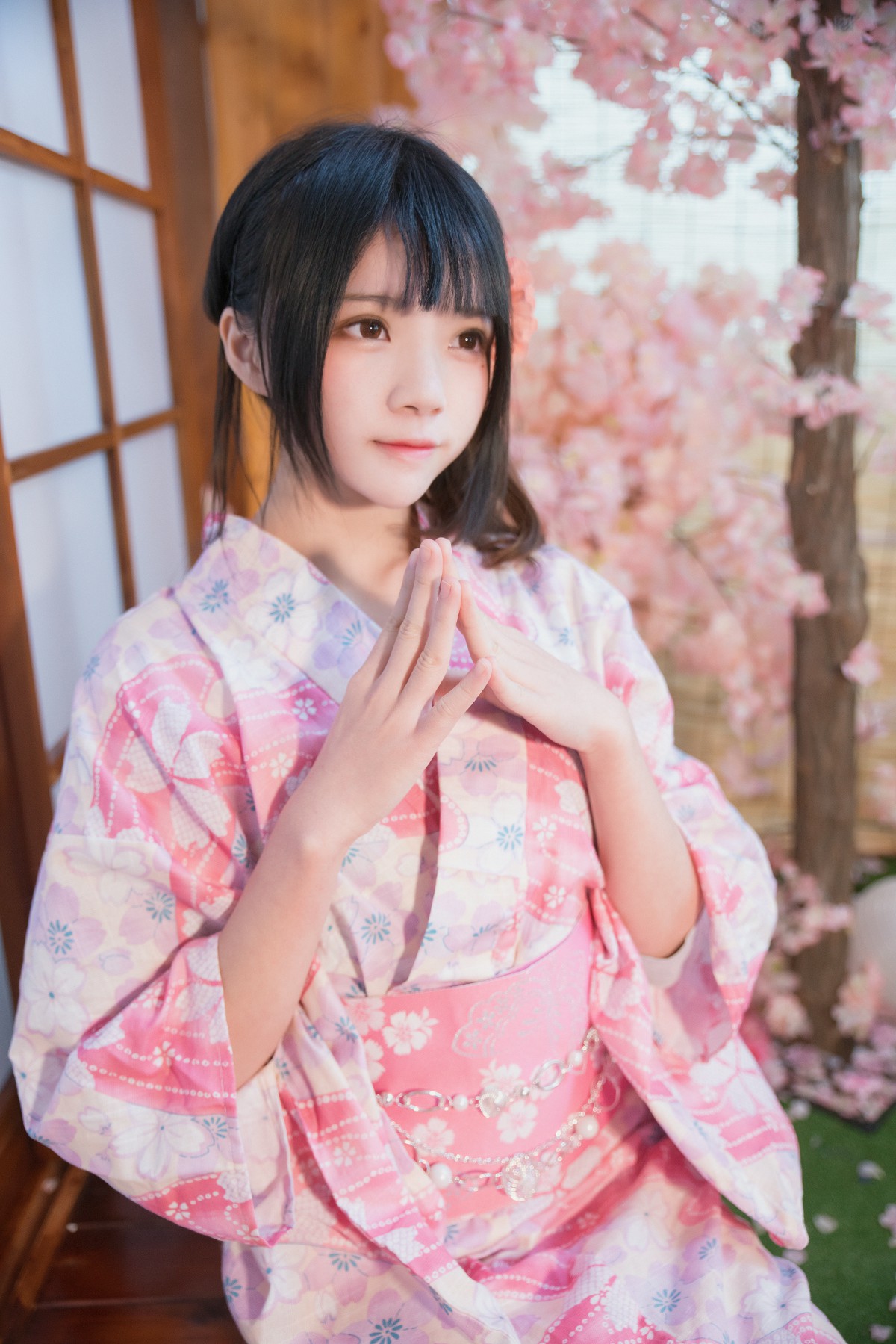 萝莉风COS 桜桃喵 – 双人本 – COSPLAY
