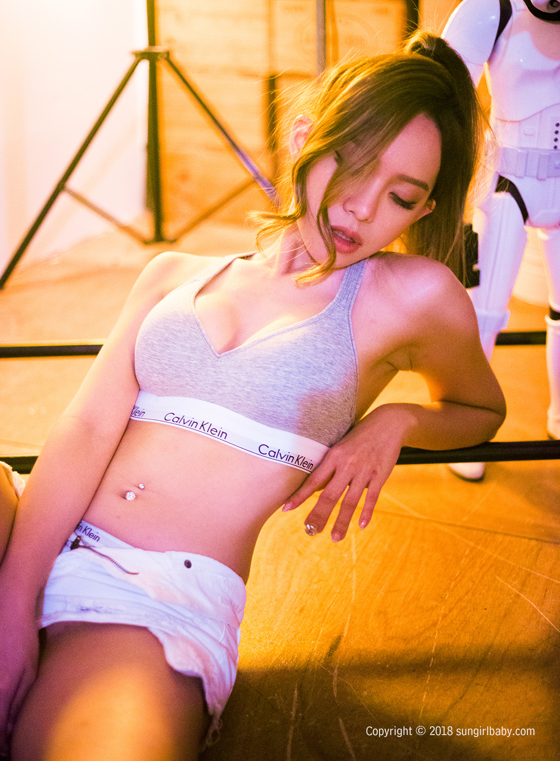 [SUNGIRL阳光宝贝]NO.013 太性感！Kitty 运动风写真 陈钰洁 Kitty – COSPLAY