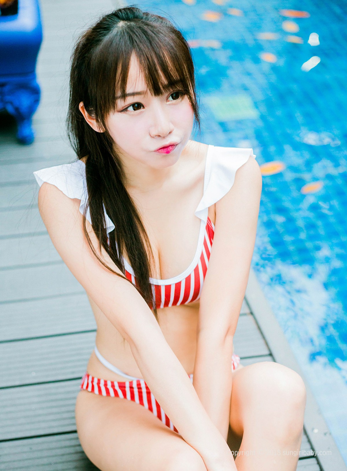 [SUNGIRL阳光宝贝]NO.005 甜心爆乳系女孩！超甜美写真 机机 Shacy – COSPLAY