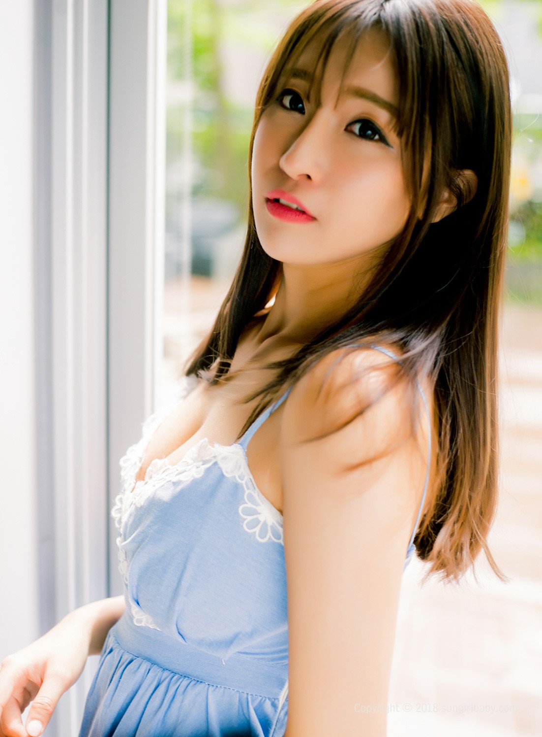 [SUNGIRL阳光宝贝]NO.003 小露性感！馀波盪漾 – 小漾睡衣写真 小漾 – COSPLAY