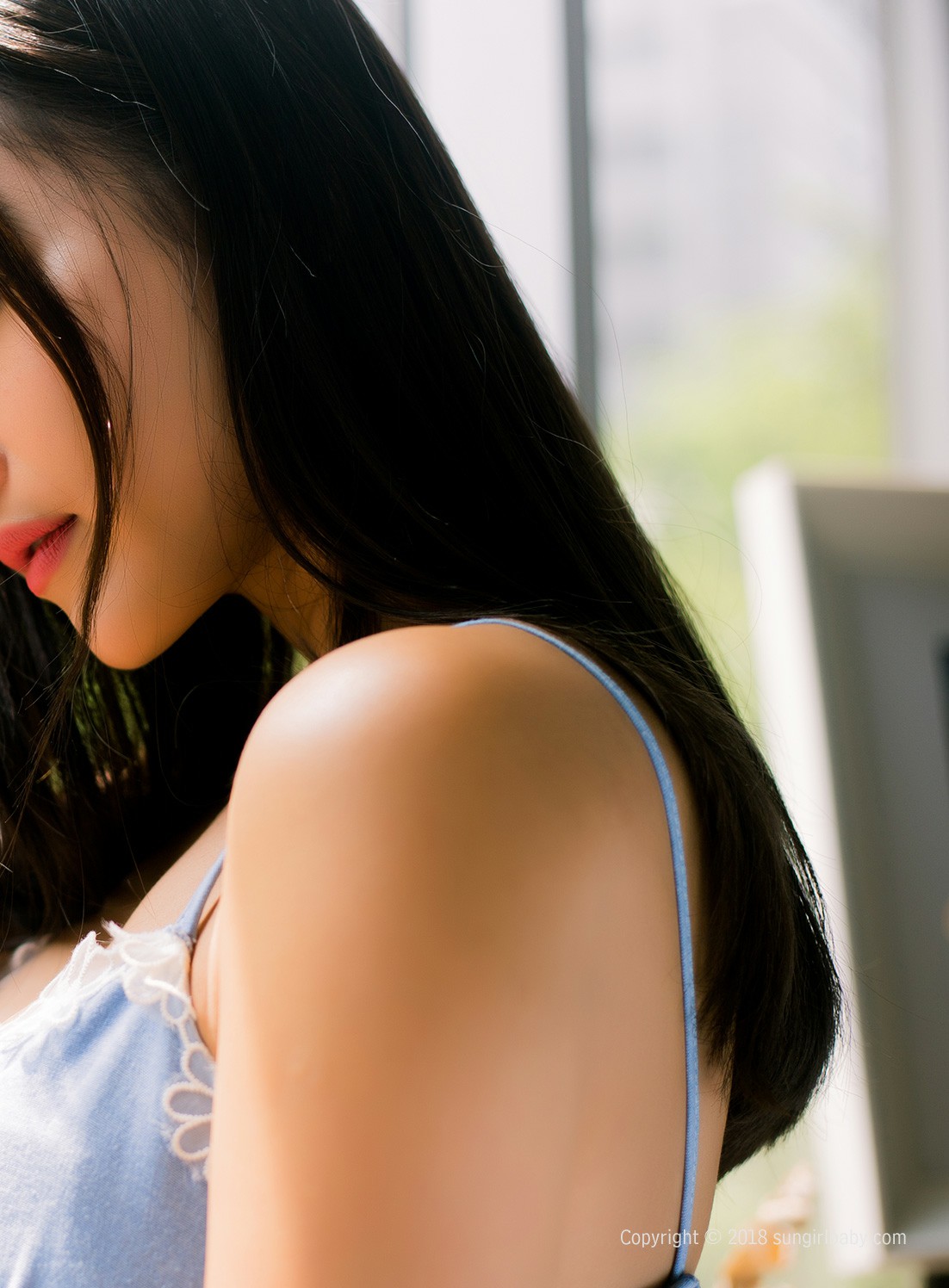 [SUNGIRL阳光宝贝]NO.003 小露性感！馀波盪漾 – 小漾睡衣写真 小漾 – COSPLAY