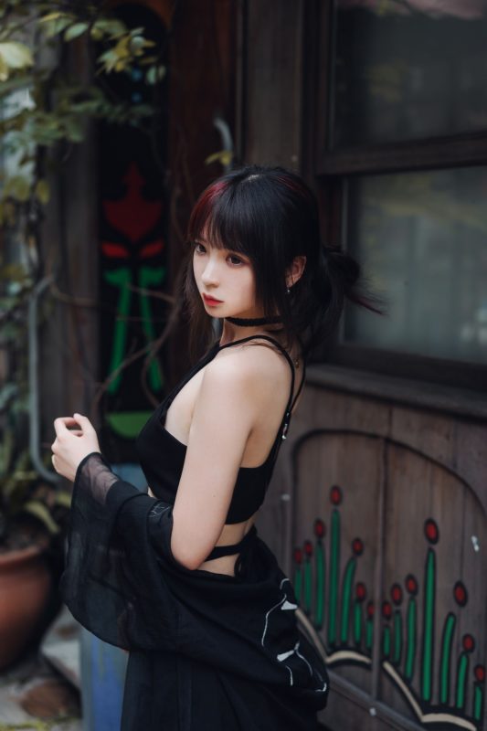 疯猫ss – 黑丝复古 – COSPLAY-御萝部落