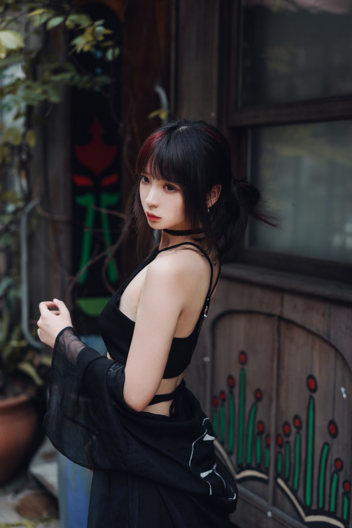 疯猫ss – 黑丝复古 – COSPLAY
