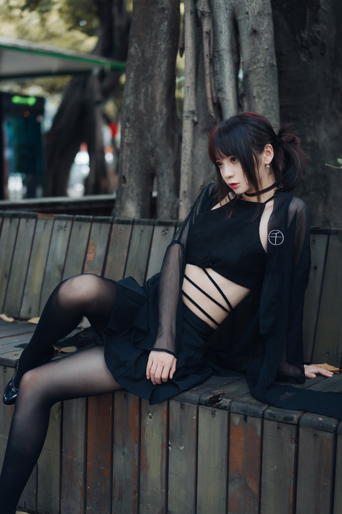疯猫ss – 黑丝复古 – COSPLAY