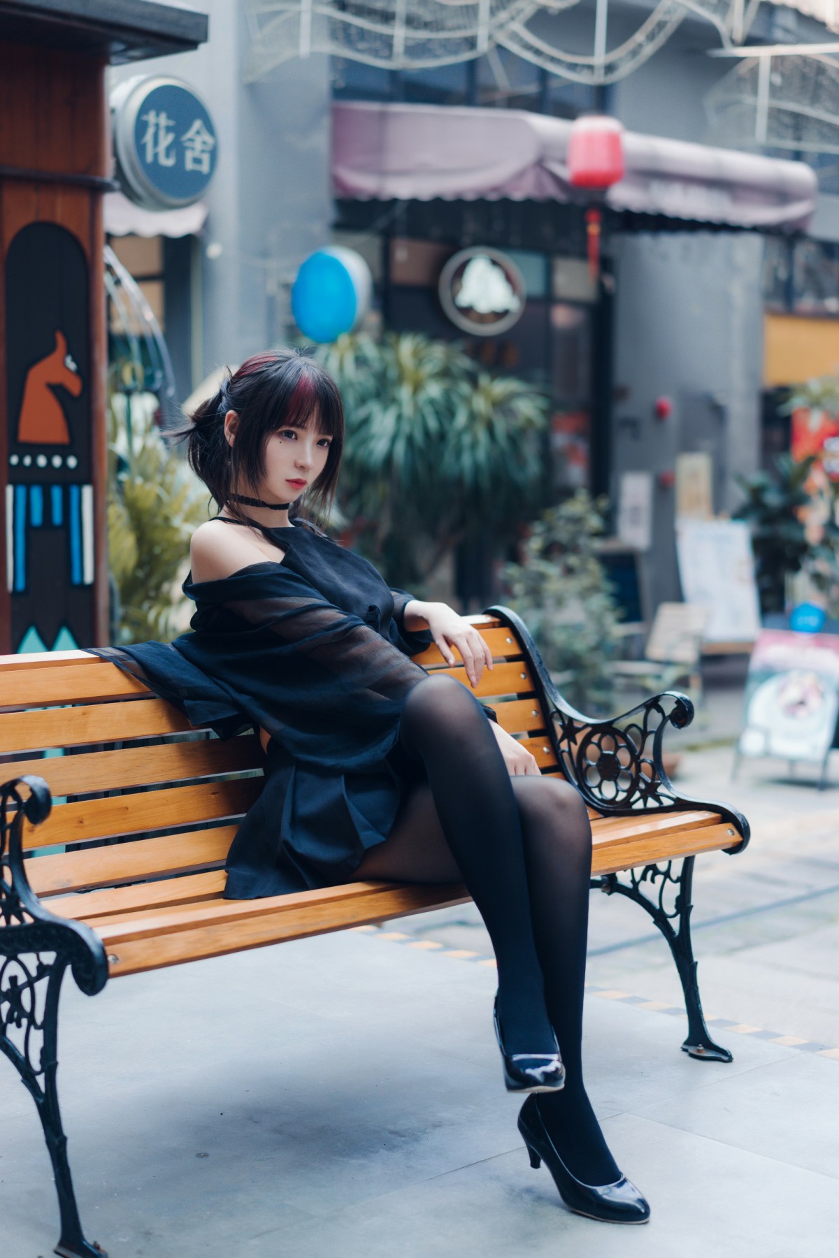 疯猫ss – 黑丝复古 – COSPLAY