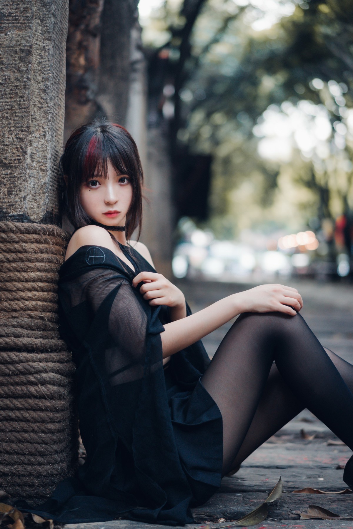 疯猫ss – 黑丝复古 – COSPLAY