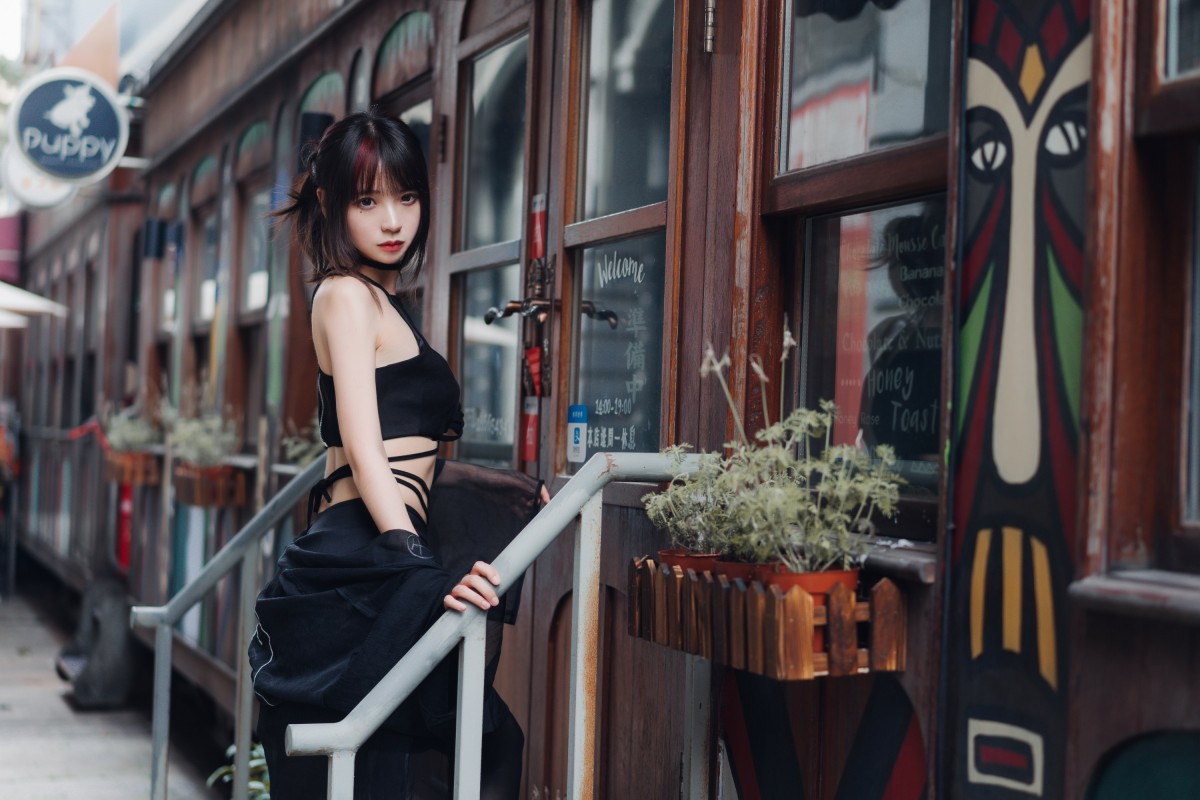 疯猫ss – 黑丝复古 – COSPLAY