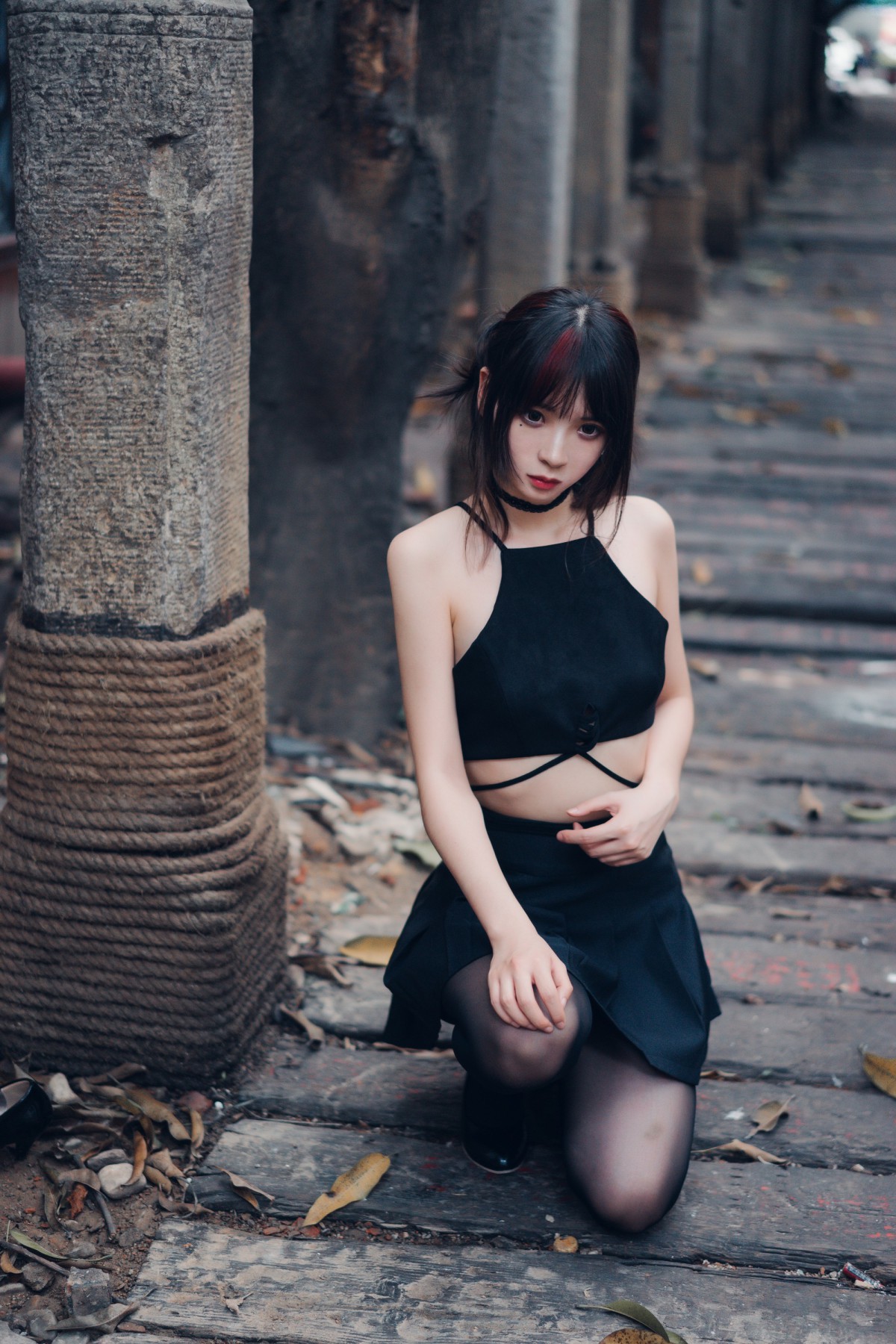 疯猫ss – 黑丝复古 – COSPLAY
