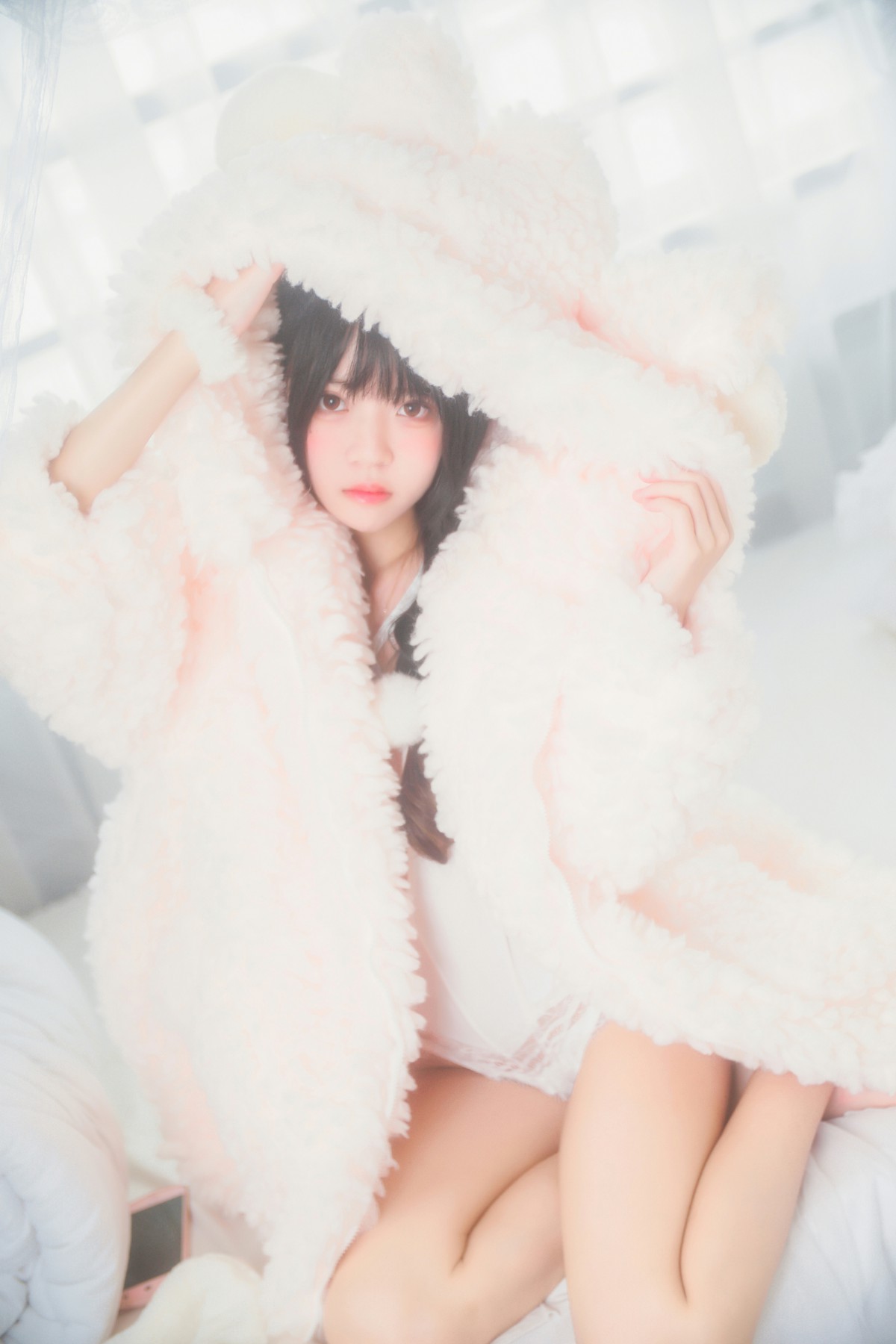 萝莉风COS 桜桃喵 – 纯白私房 – COSPLAY
