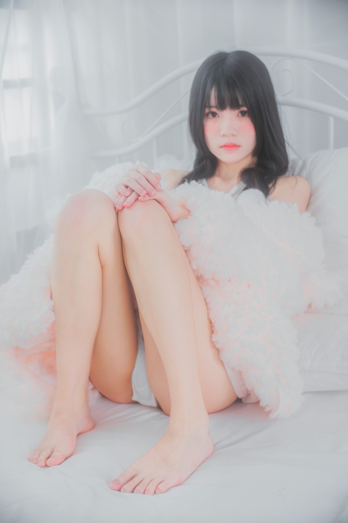 萝莉风COS 桜桃喵 – 纯白私房 – COSPLAY
