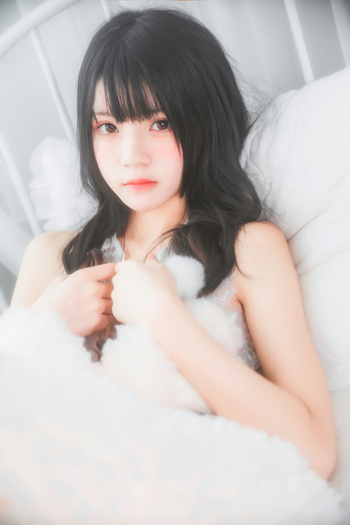 萝莉风COS 桜桃喵 – 纯白私房 – COSPLAY