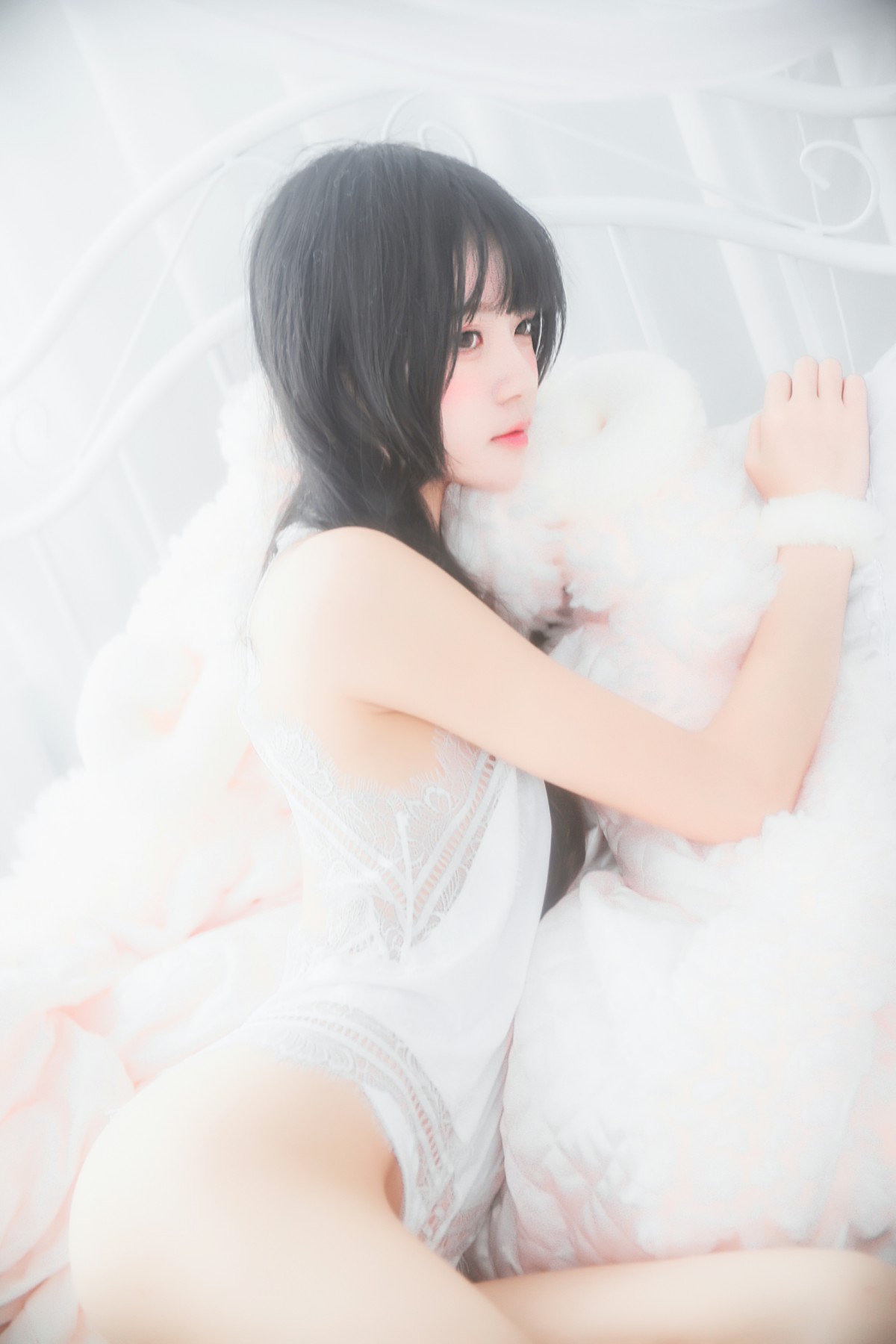 萝莉风COS 桜桃喵 – 纯白私房 – COSPLAY