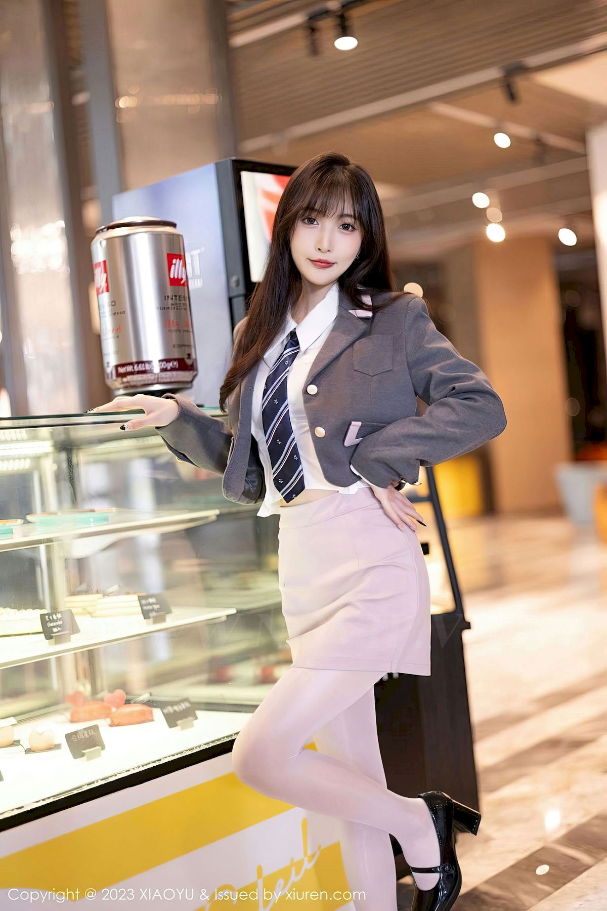 [XIAOYU语画界] VOL.996 模特林星阑 – 粉色护士服+白色丝袜性感写真