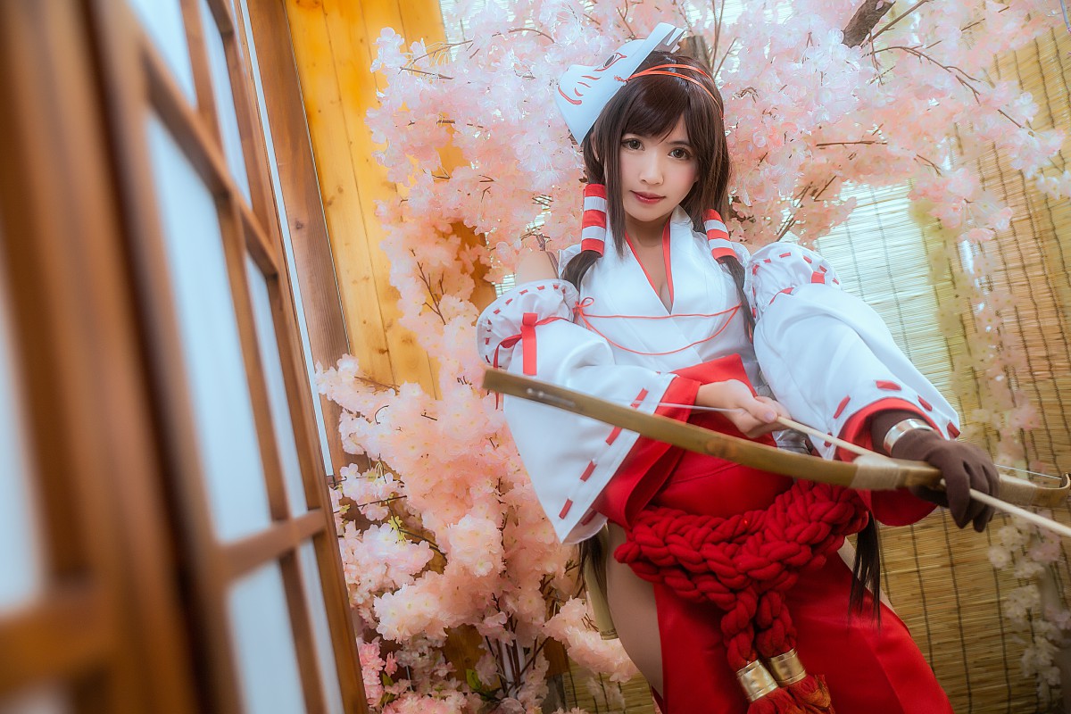 [Cosplay]鳗鱼霏儿 – 巫女 – COSPLAY