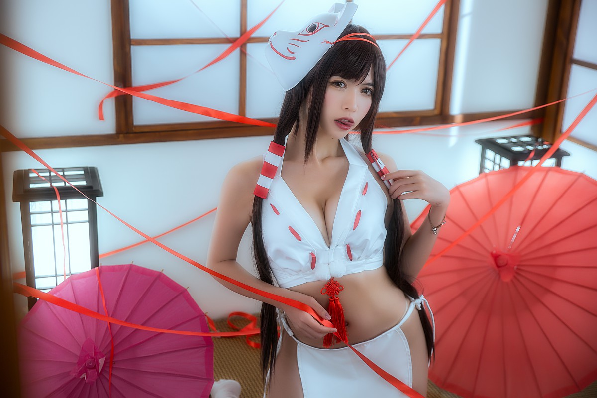 [Cosplay]鳗鱼霏儿 – 巫女 – COSPLAY