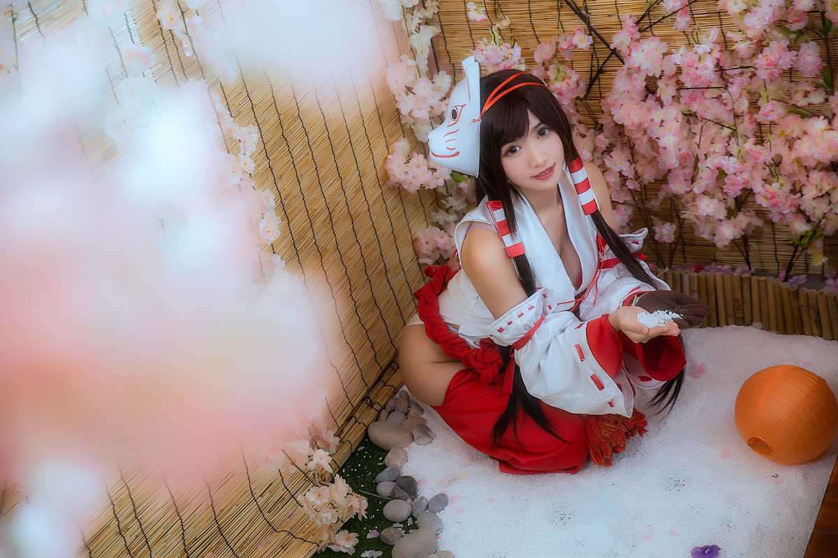 [Cosplay]鳗鱼霏儿 – 巫女 – COSPLAY