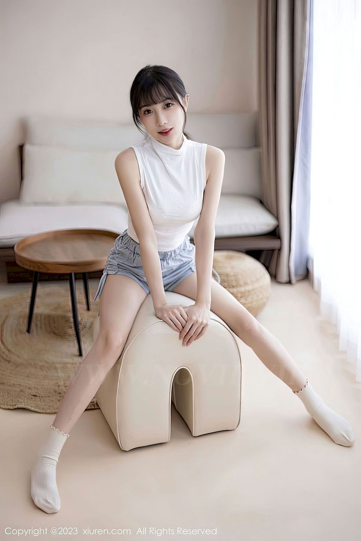 [XiuRen秀人网] No.6455 模特林星阑 – 清纯甜美+两套服饰海南旅拍