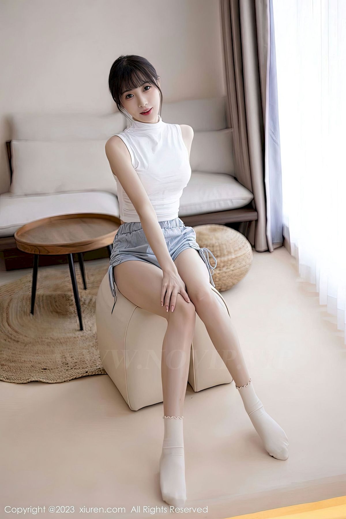 [XiuRen秀人网] No.6455 模特林星阑 – 清纯甜美+两套服饰海南旅拍