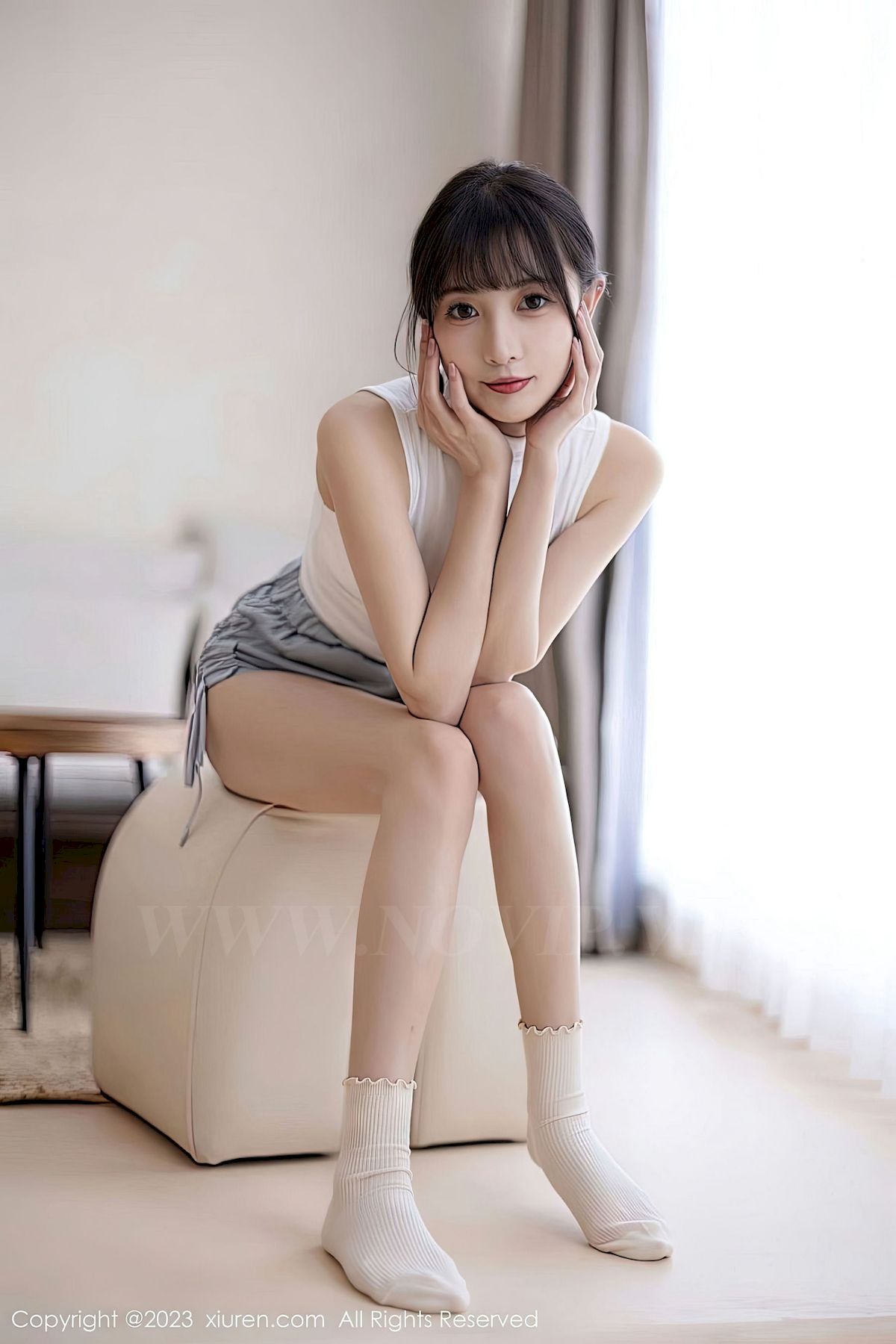 [XiuRen秀人网] No.6455 模特林星阑 – 清纯甜美+两套服饰海南旅拍