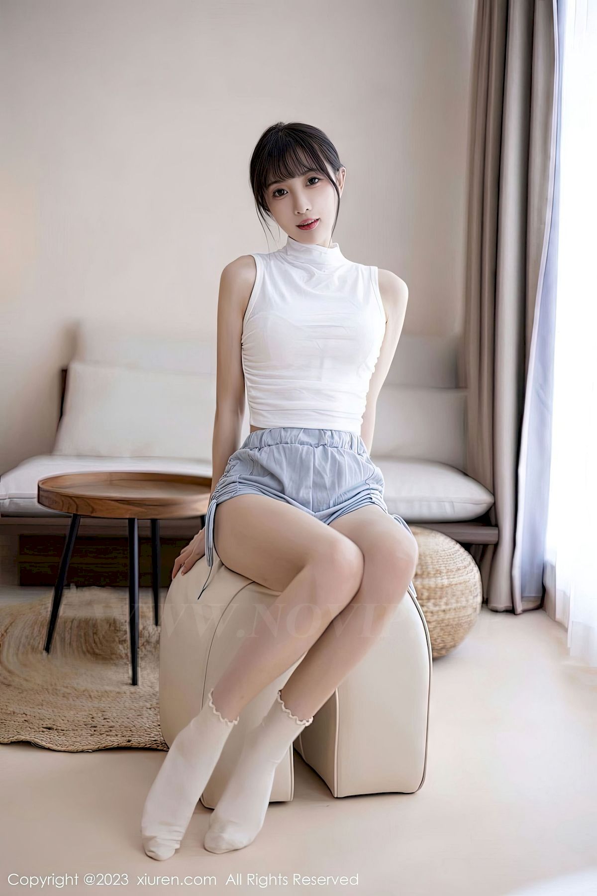 [XiuRen秀人网] No.6455 模特林星阑 – 清纯甜美+两套服饰海南旅拍