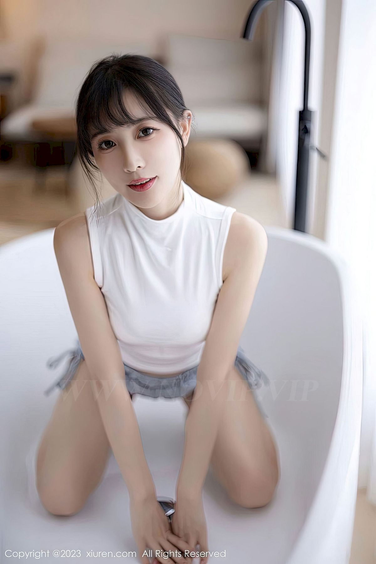 [XiuRen秀人网] No.6455 模特林星阑 – 清纯甜美+两套服饰海南旅拍
