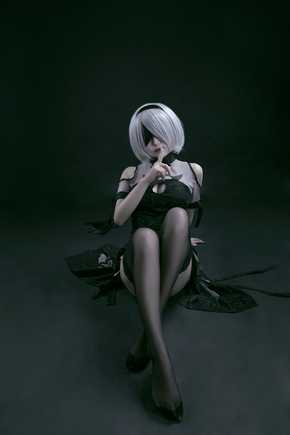 [Cosplay]穿旗袍的2B小姐姐 – COSPLAY