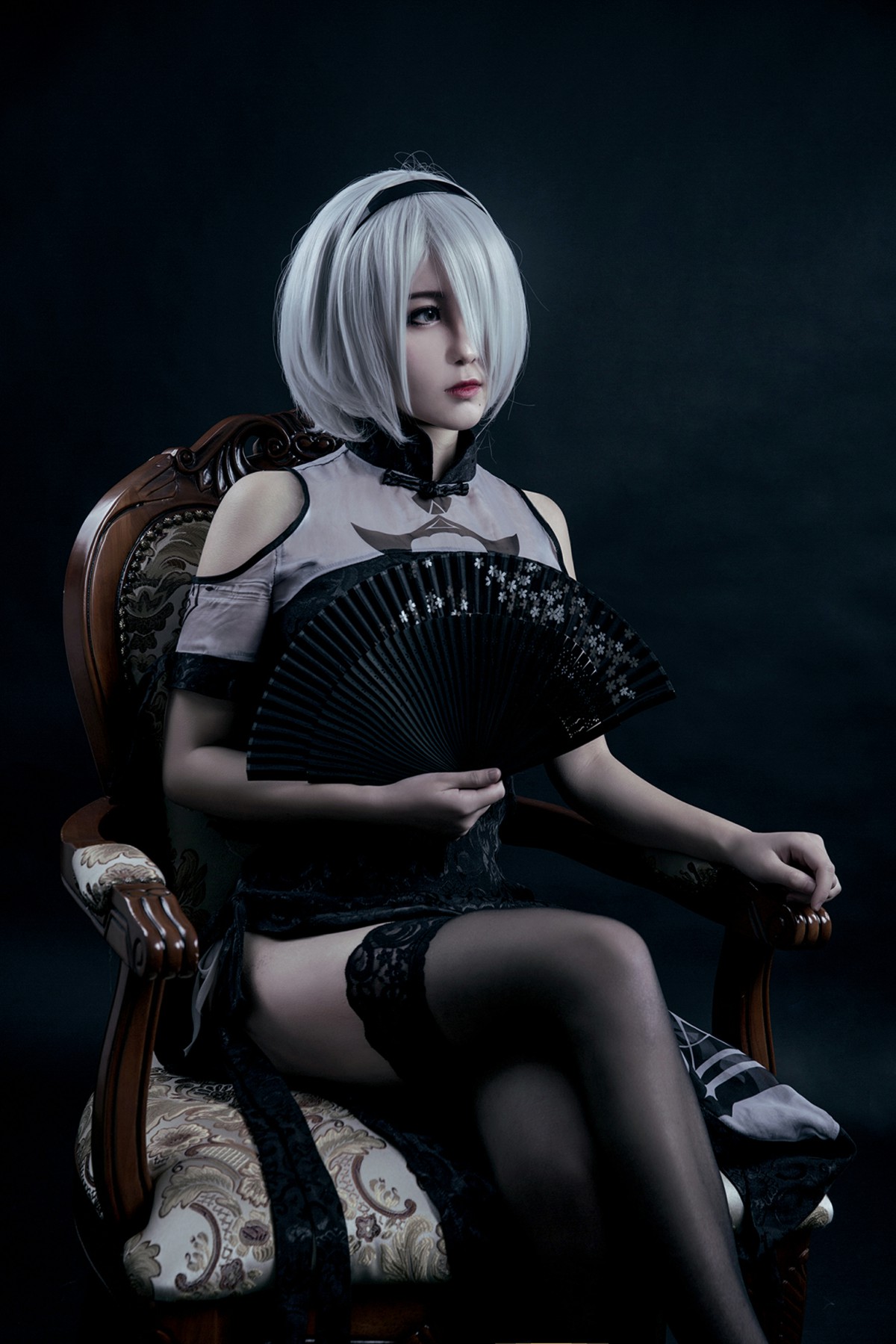 [Cosplay]穿旗袍的2B小姐姐 – COSPLAY