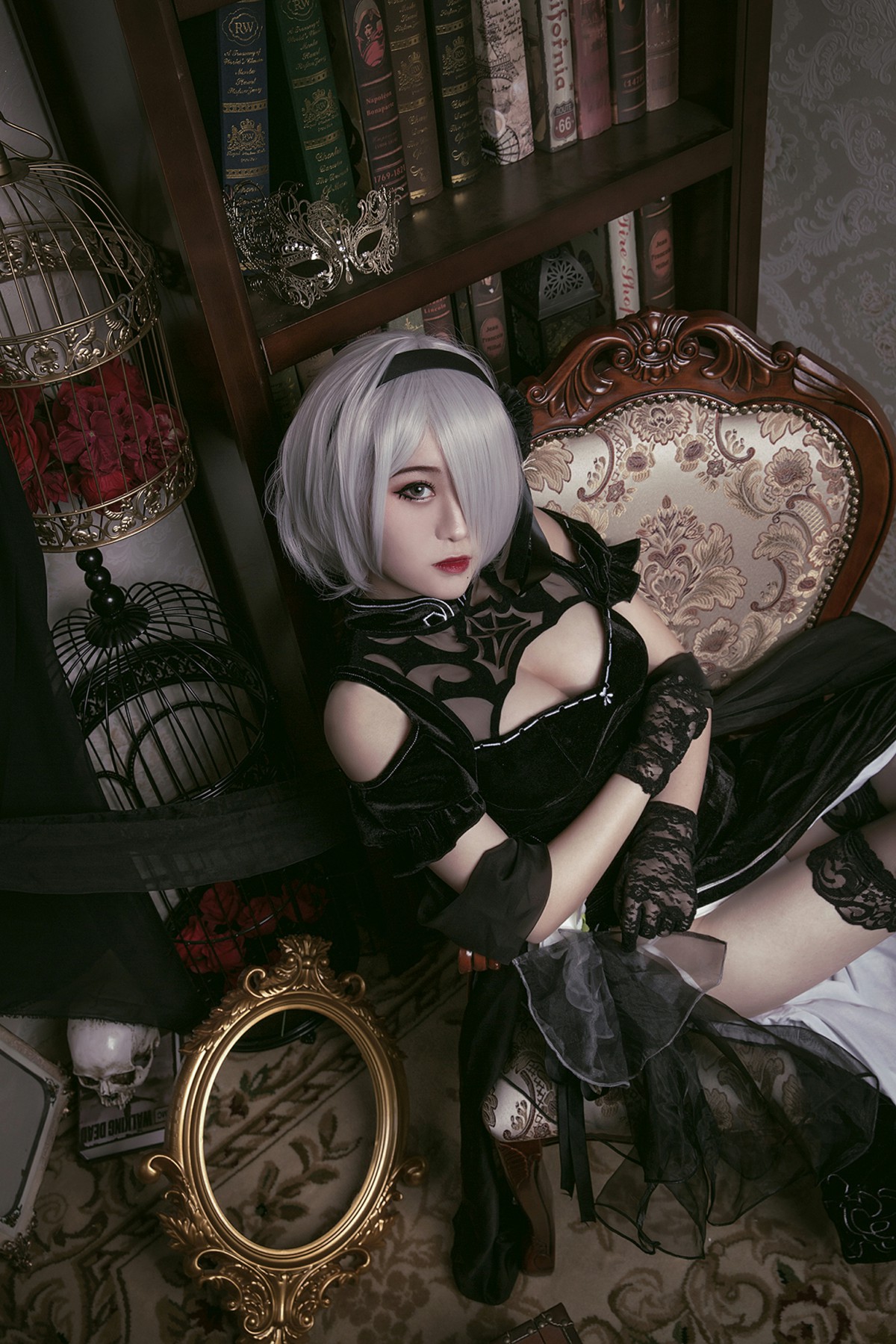 [Cosplay]穿旗袍的2B小姐姐 – COSPLAY