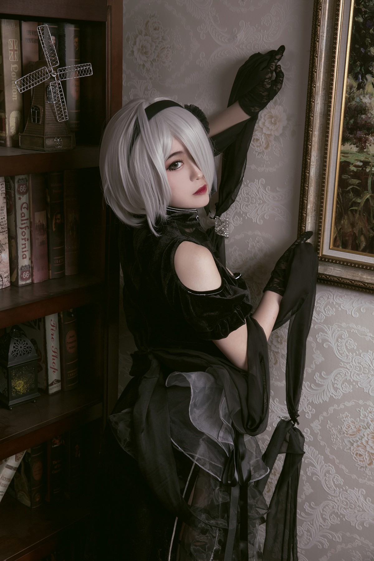 [Cosplay]穿旗袍的2B小姐姐 – COSPLAY