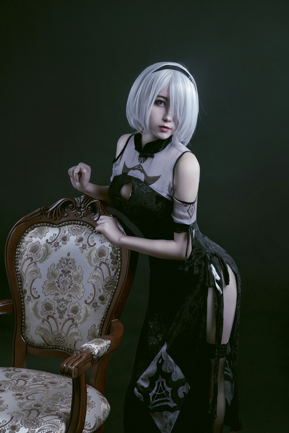 [Cosplay]穿旗袍的2B小姐姐 – COSPLAY