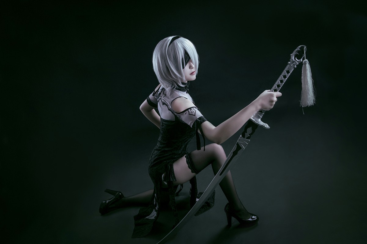 [Cosplay]穿旗袍的2B小姐姐 – COSPLAY