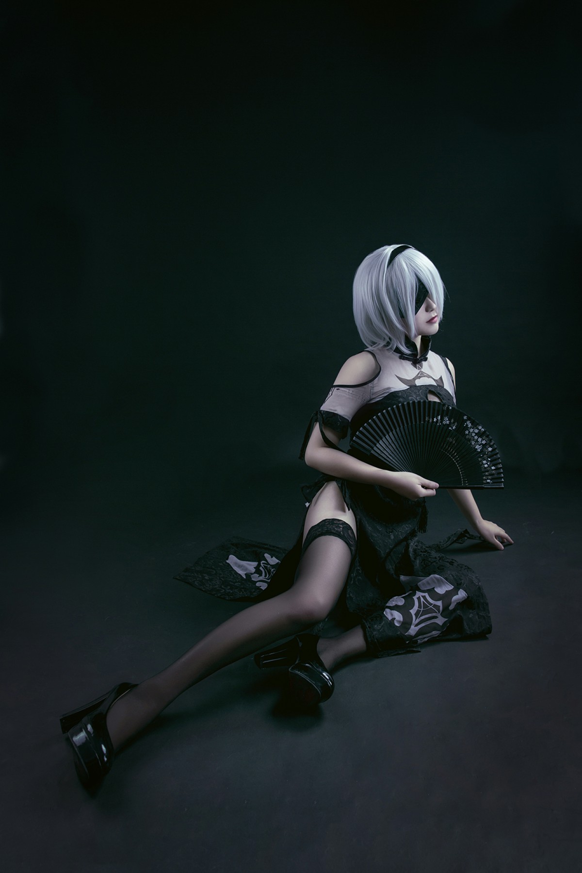 [Cosplay]穿旗袍的2B小姐姐 – COSPLAY