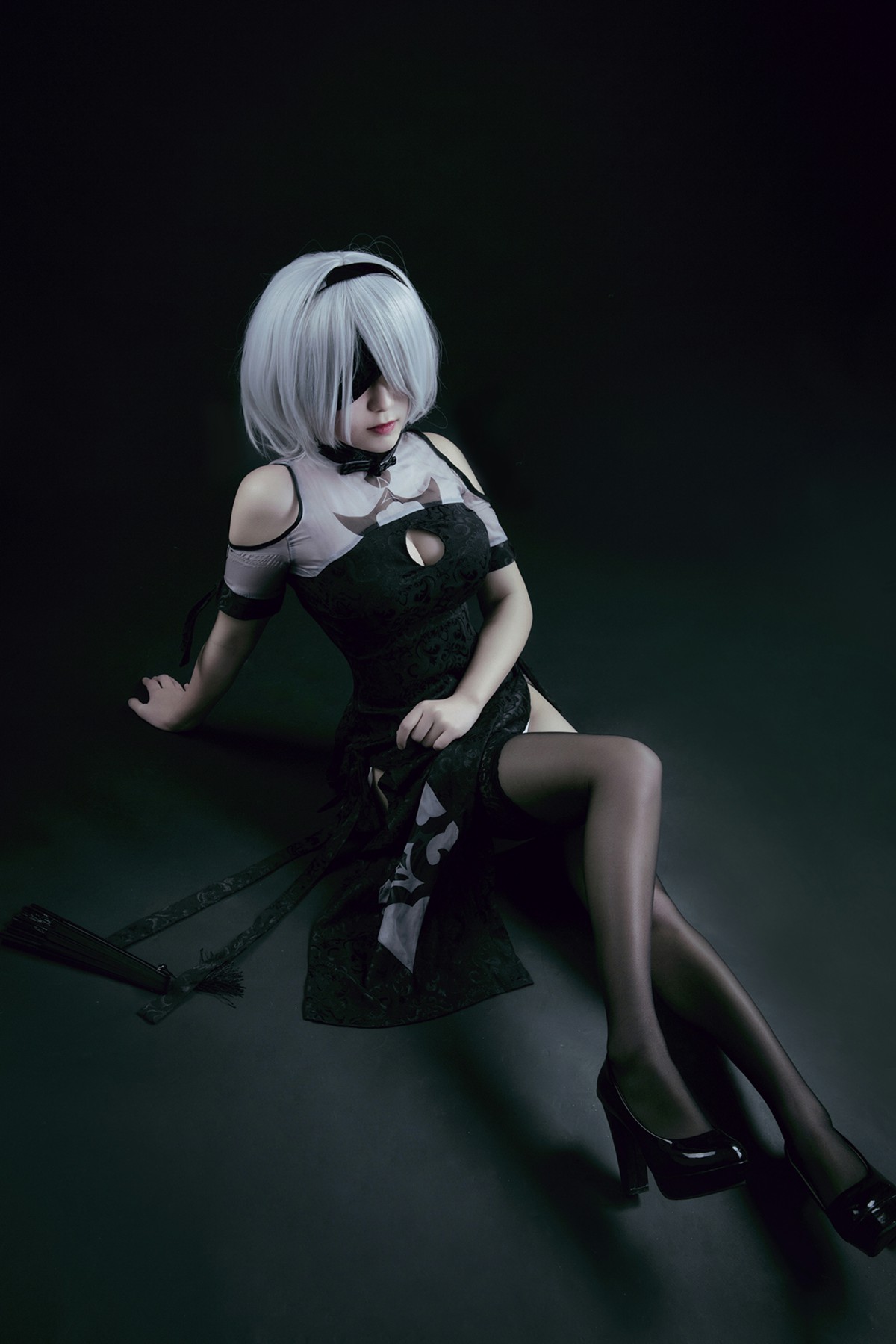 [Cosplay]穿旗袍的2B小姐姐 – COSPLAY
