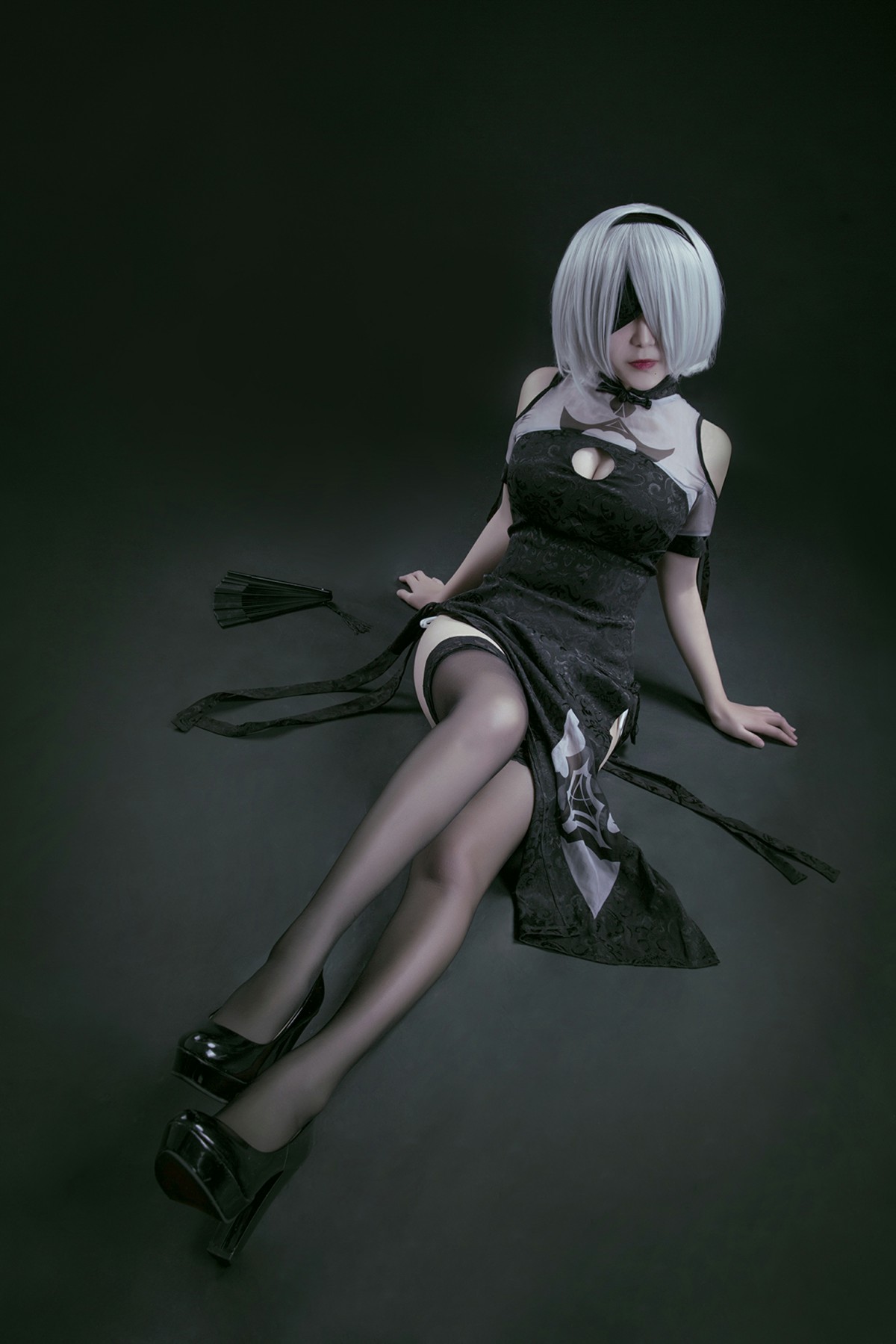 [Cosplay]穿旗袍的2B小姐姐 – COSPLAY