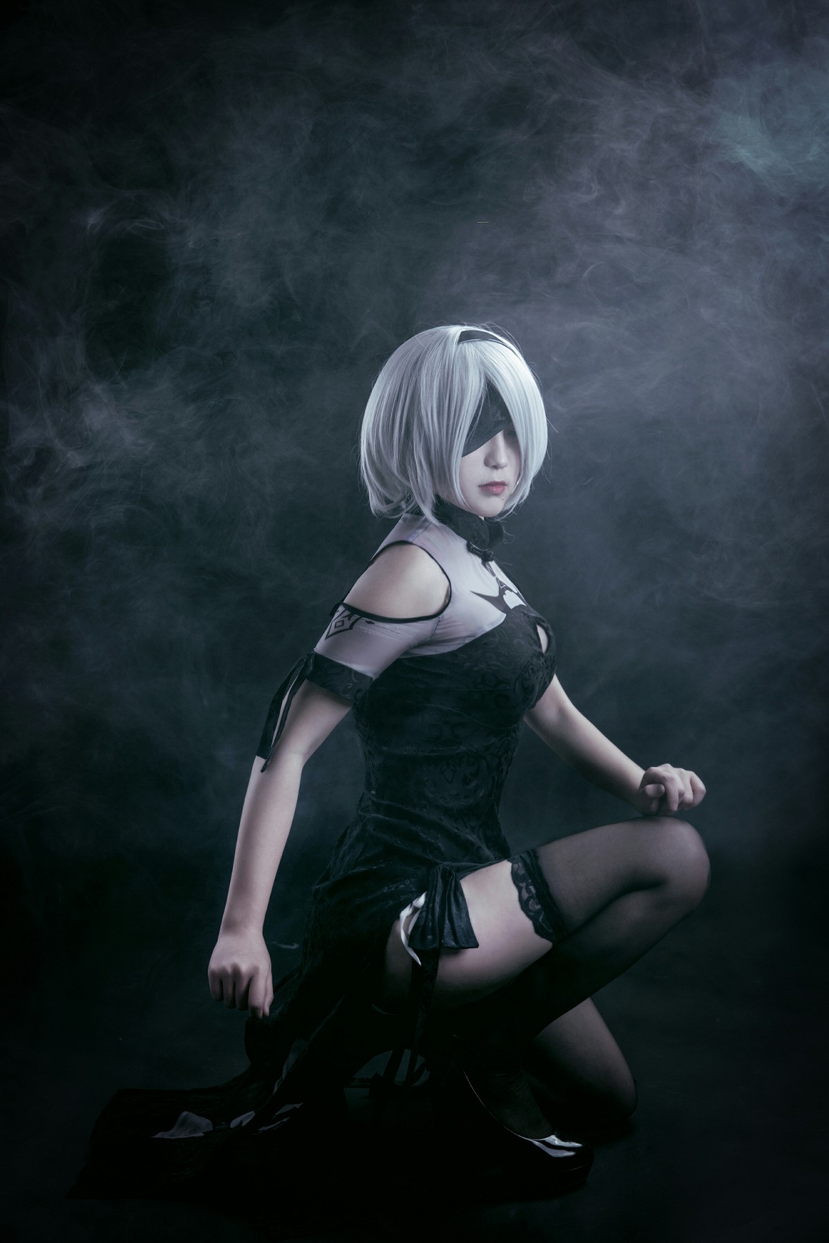 [Cosplay]穿旗袍的2B小姐姐 – COSPLAY
