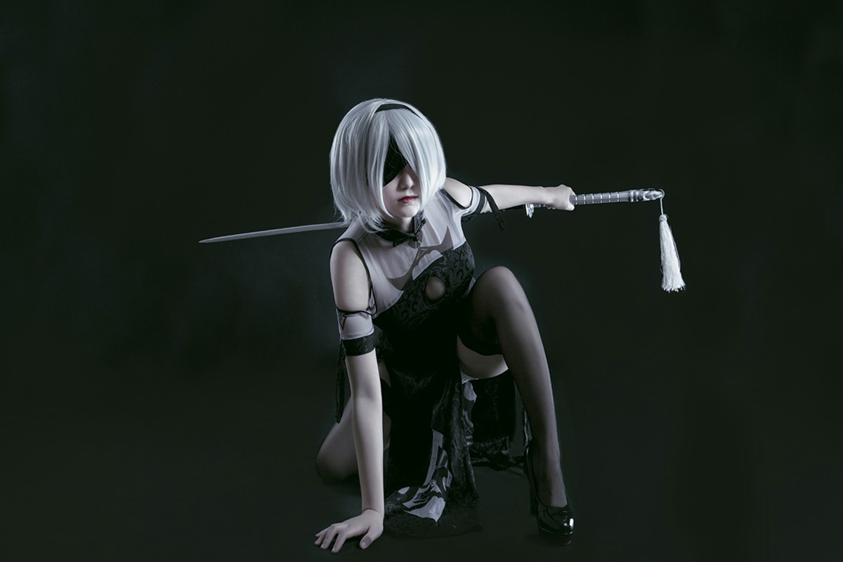 [Cosplay]穿旗袍的2B小姐姐 – COSPLAY