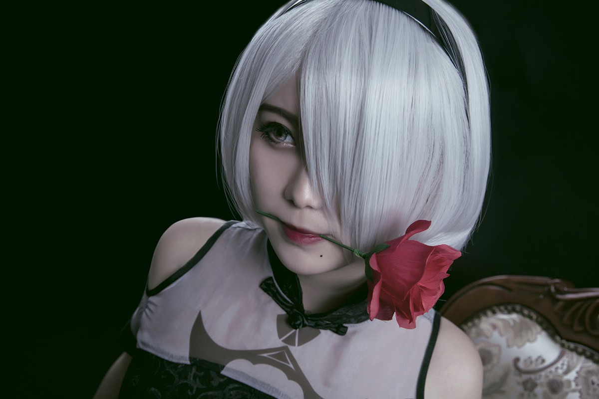 [Cosplay]穿旗袍的2B小姐姐 – COSPLAY