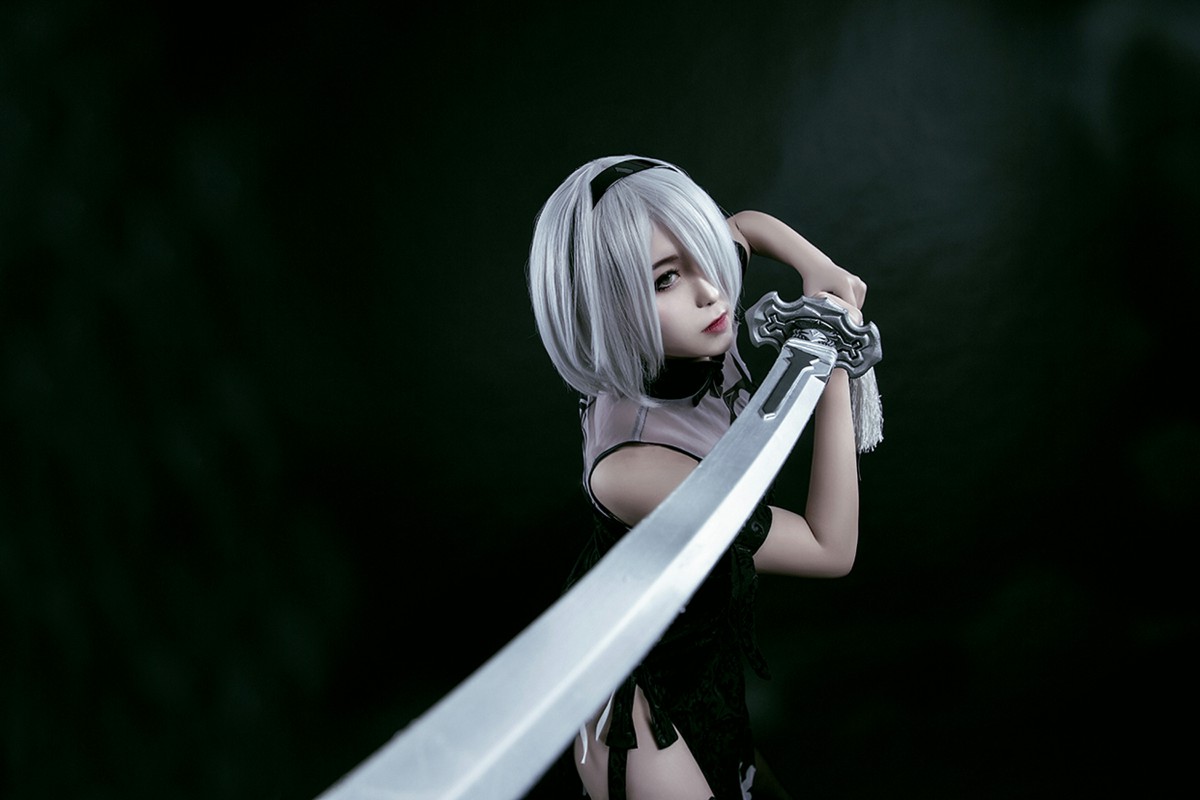 [Cosplay]穿旗袍的2B小姐姐 – COSPLAY