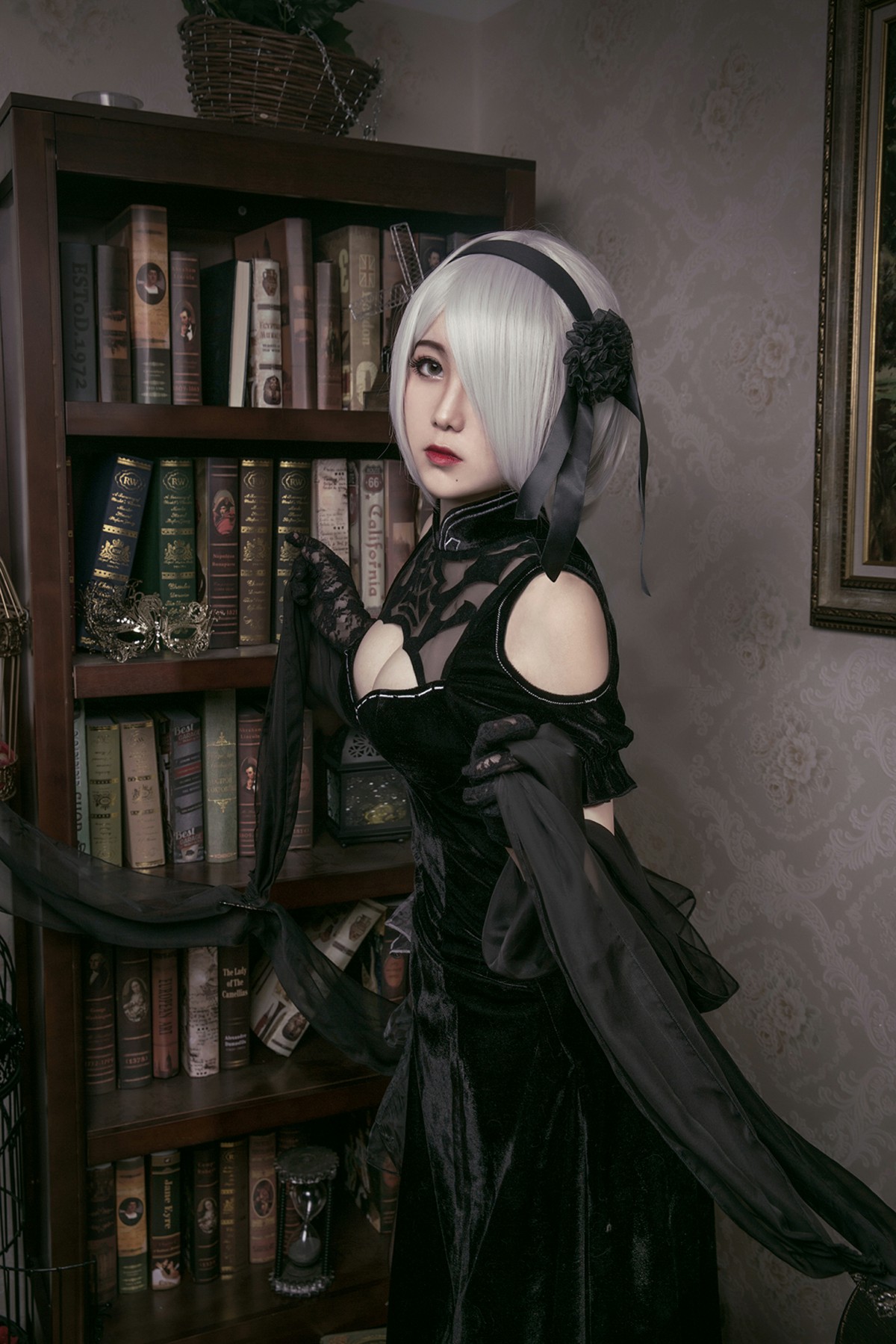 [Cosplay]穿旗袍的2B小姐姐 – COSPLAY