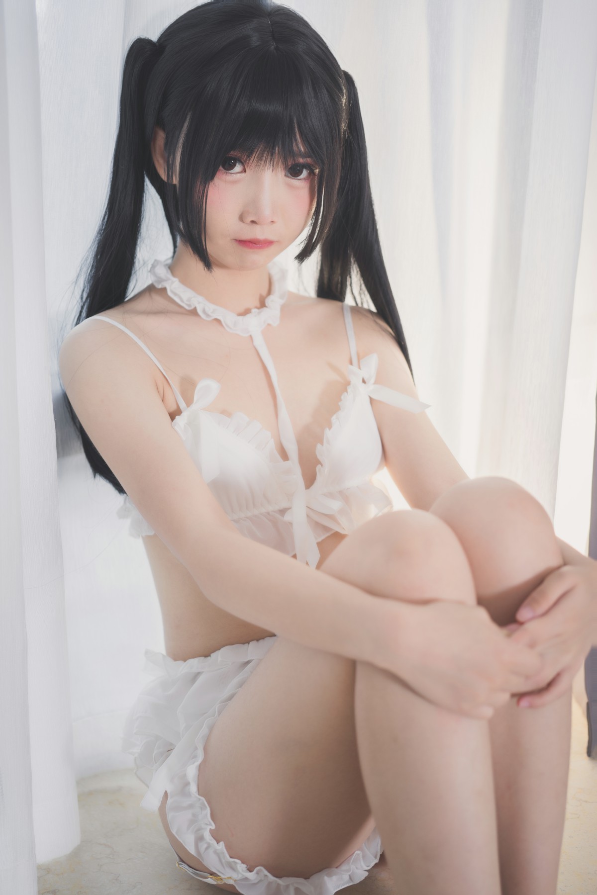 [Cosplay]面饼仙儿 – 脑内少女 白内衣 – COSPLAY