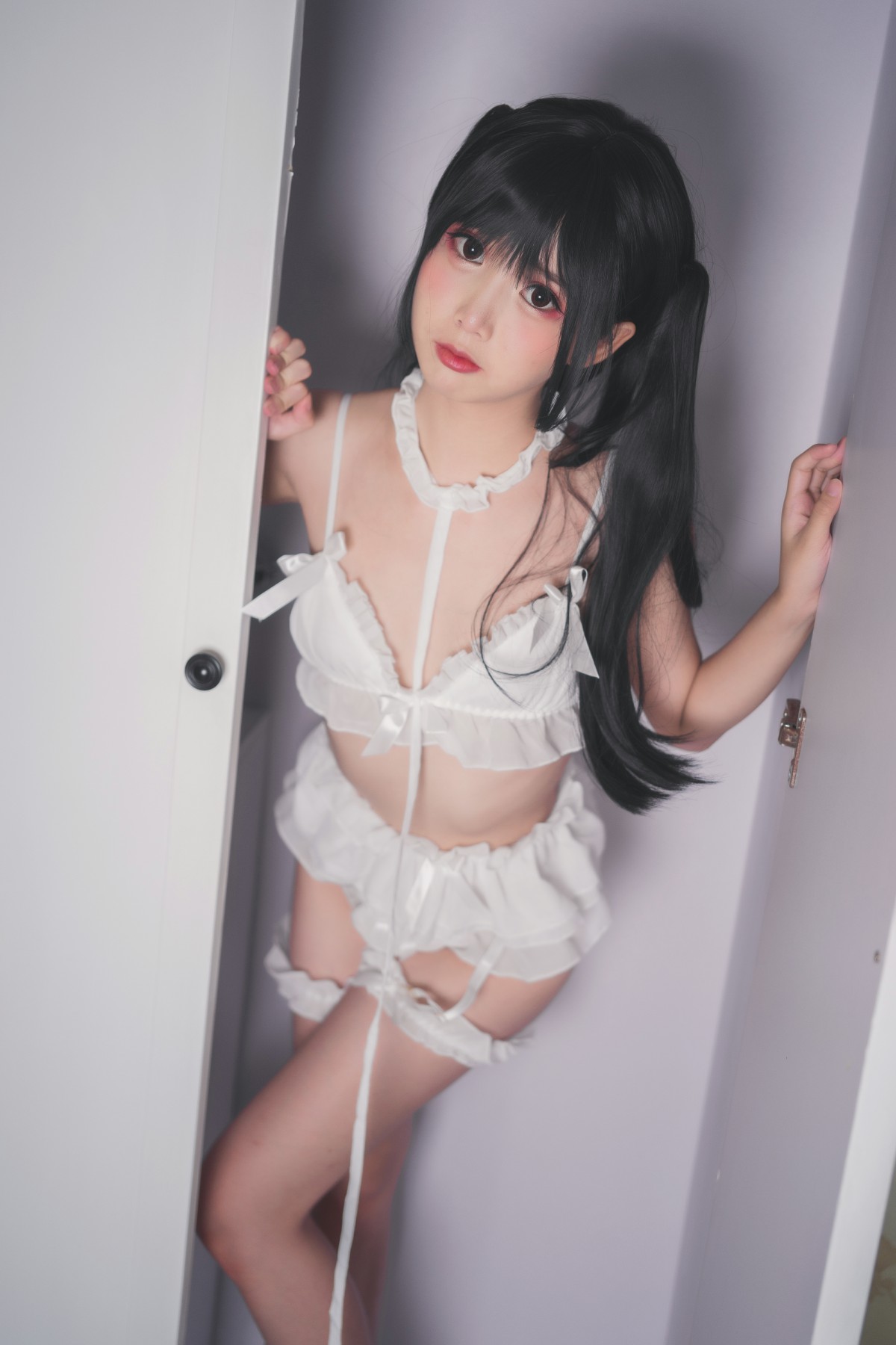 [Cosplay]面饼仙儿 – 脑内少女 白内衣 – COSPLAY