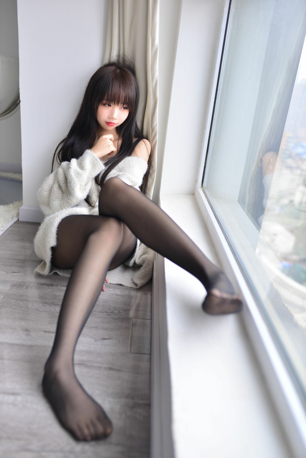 [Cosplay]雪琪 – 毛衣少女 – COSPLAY