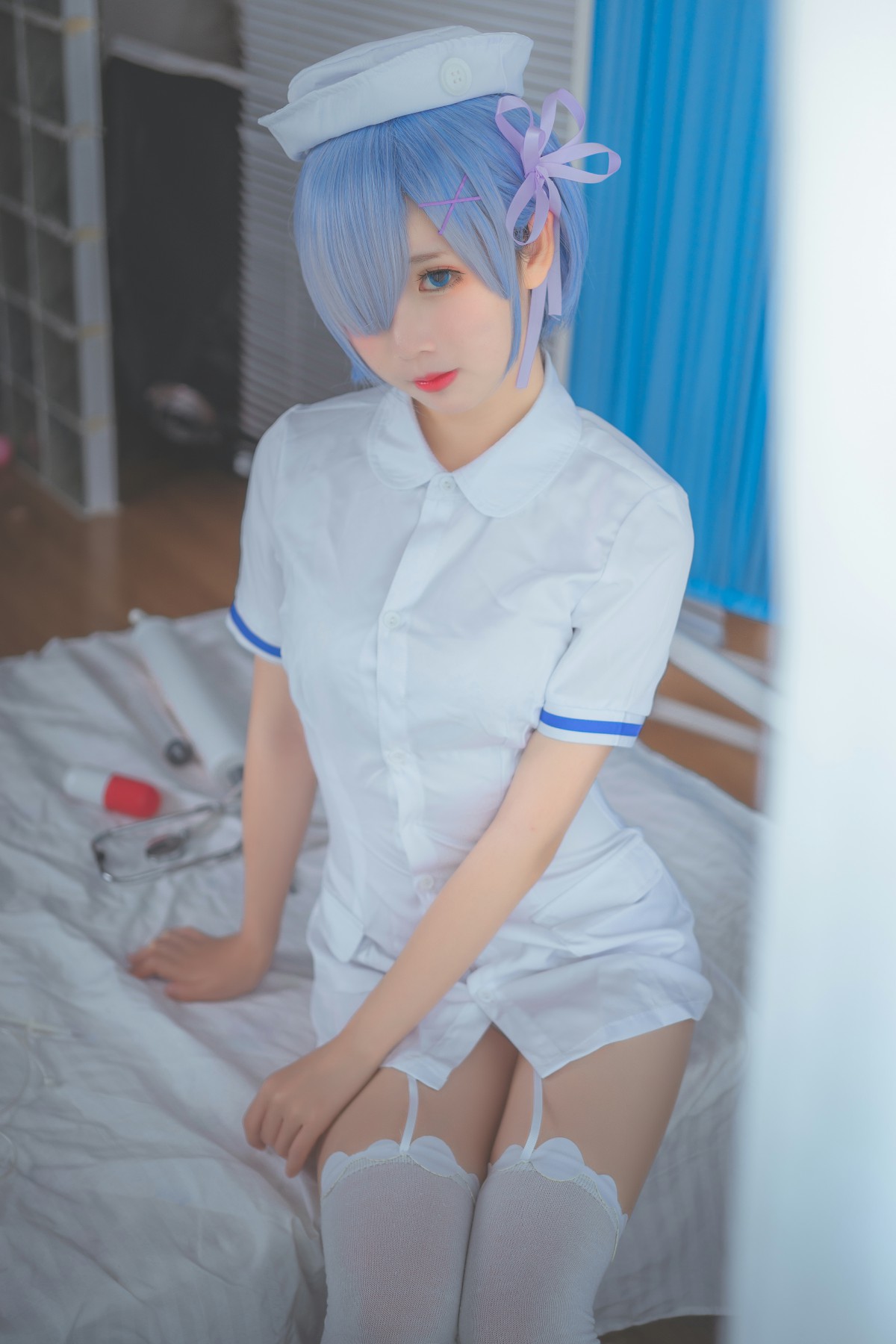 [Cosplay]面饼仙儿 – 蕾姆护士装 – COSPLAY